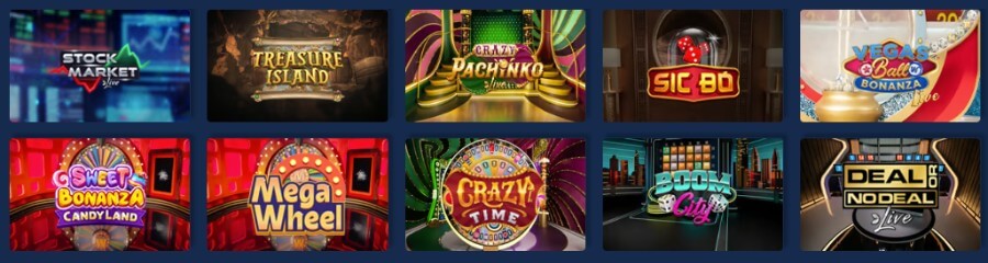 Game shows en Rivalo Casino